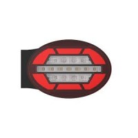 ΦΑΝΑΡΙ ΠΙΣΩ LED 10/30V ΟΒΑΛ ΠΛΑΓΙΑ ΒΑΣΗ (ΑΡΙΣΤΕΡΟ-ΔΕΞΙ) ΠΟΡΕΙΑΣ,ΣΤΟΠ,ΦΛΑΣ DASTERI